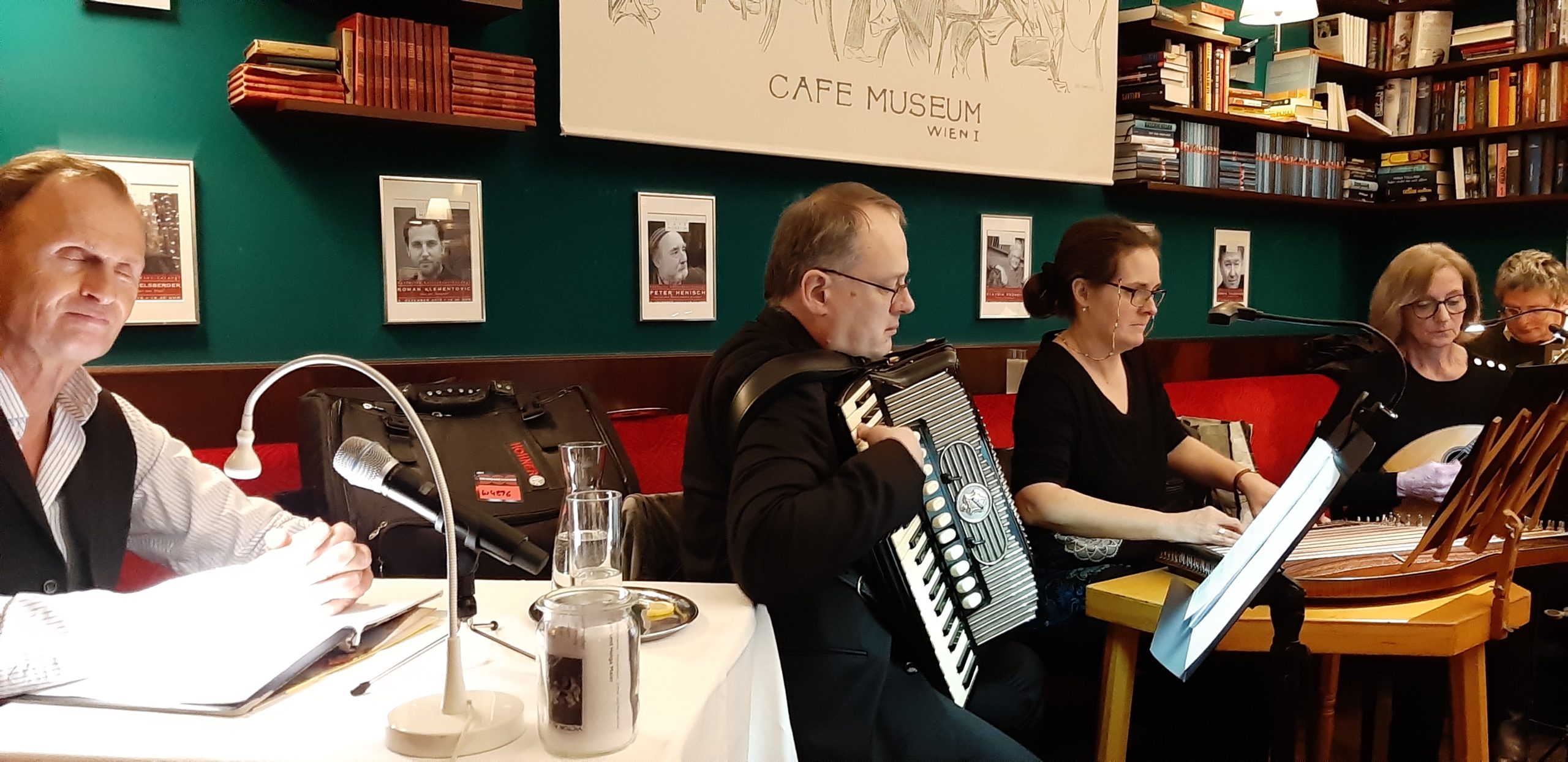 Lesung am 3. März im Cafe Museum