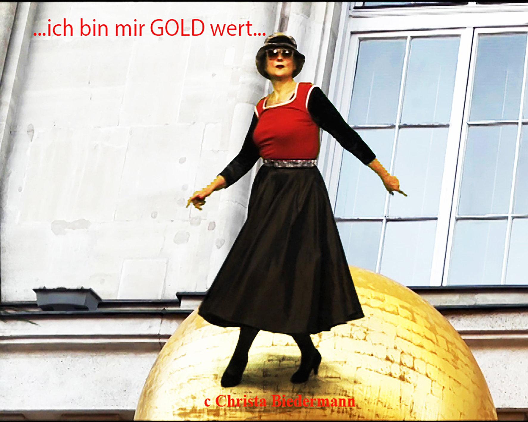 Videostill aus "Ich bin mir GOLD wert" work-in-progress