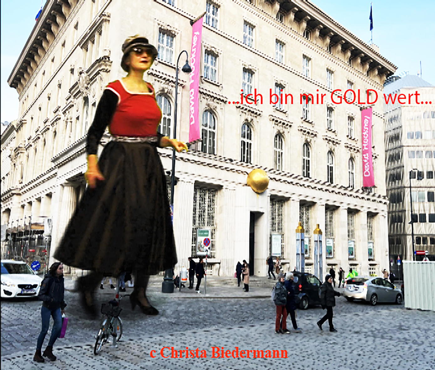 Videostill aus "Ich bin mir GOLD wert" work-in-progress