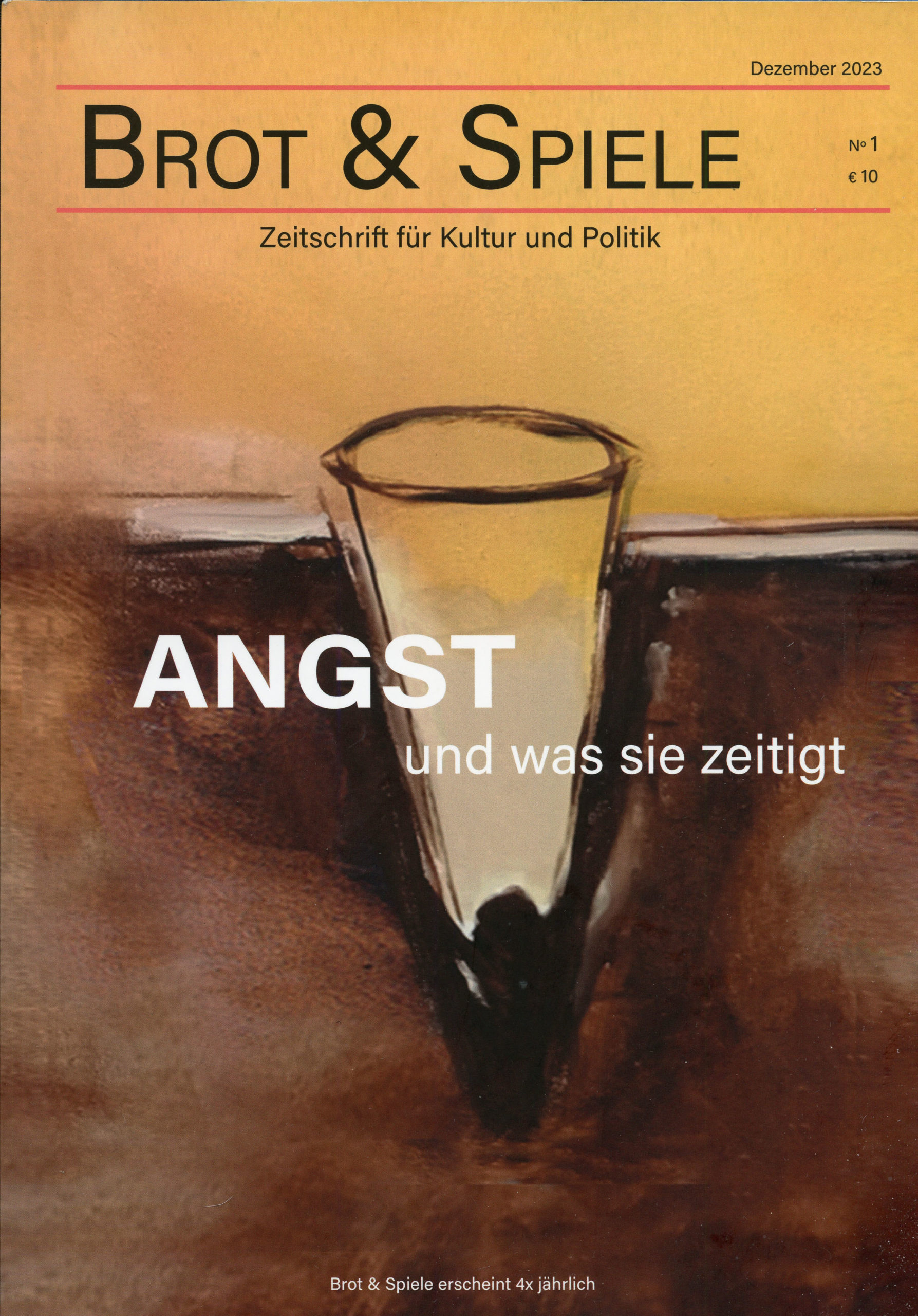 Das Thema Angst wird hier in abstrakter Form charakterisiert, eine platte Verdeutlichung verbietet sich angesichts der vielfältigen Möglichkeiten einer Ausdeutung."Wir brauchen die Angst vor dem Fremden, den Immigrant*innen, um die Ängste zu externalisieren, die unsere Wirtschafts- und Gesellschaftsornung erzeugt", schreibt z. b. Monika Mokre in ihrem Beitrag.