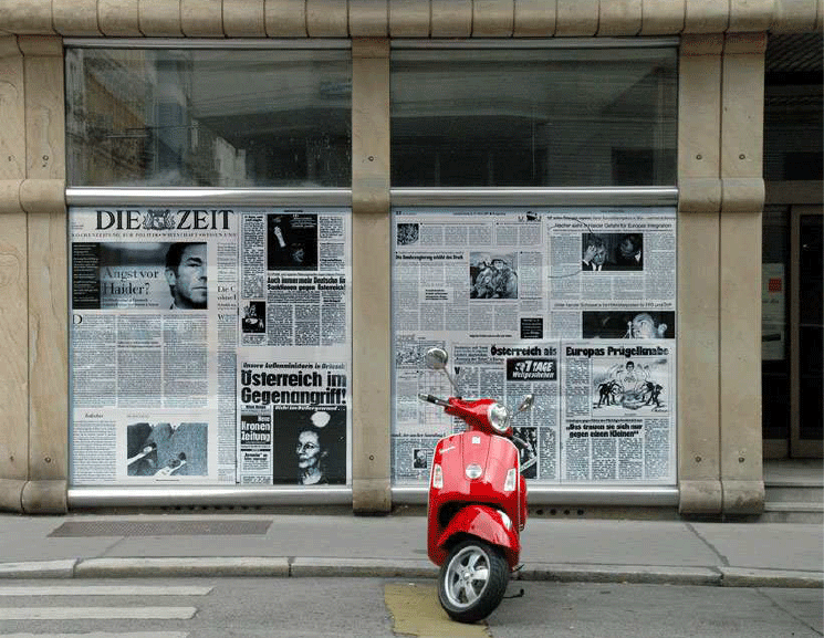 Schaufenster-Geschichte