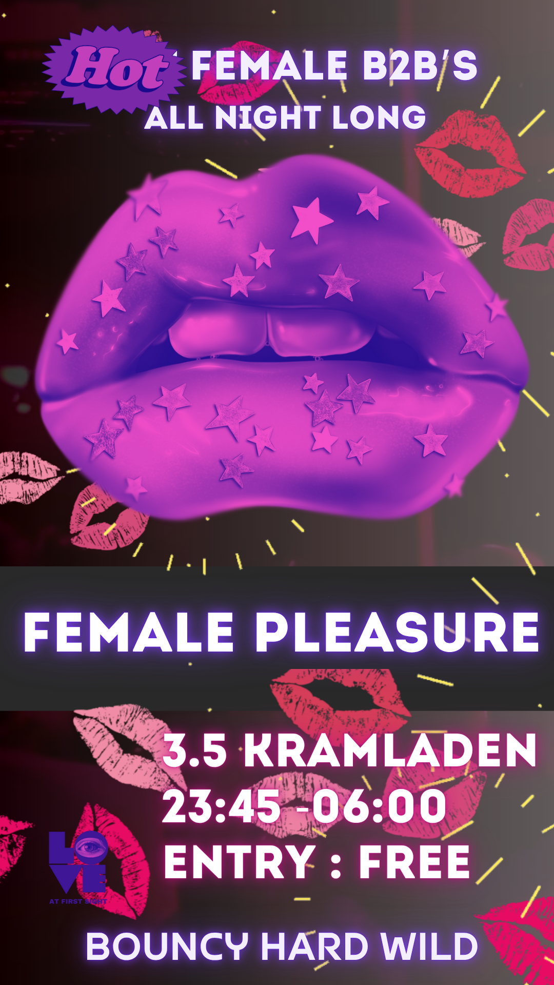 Flyer des ersten Events